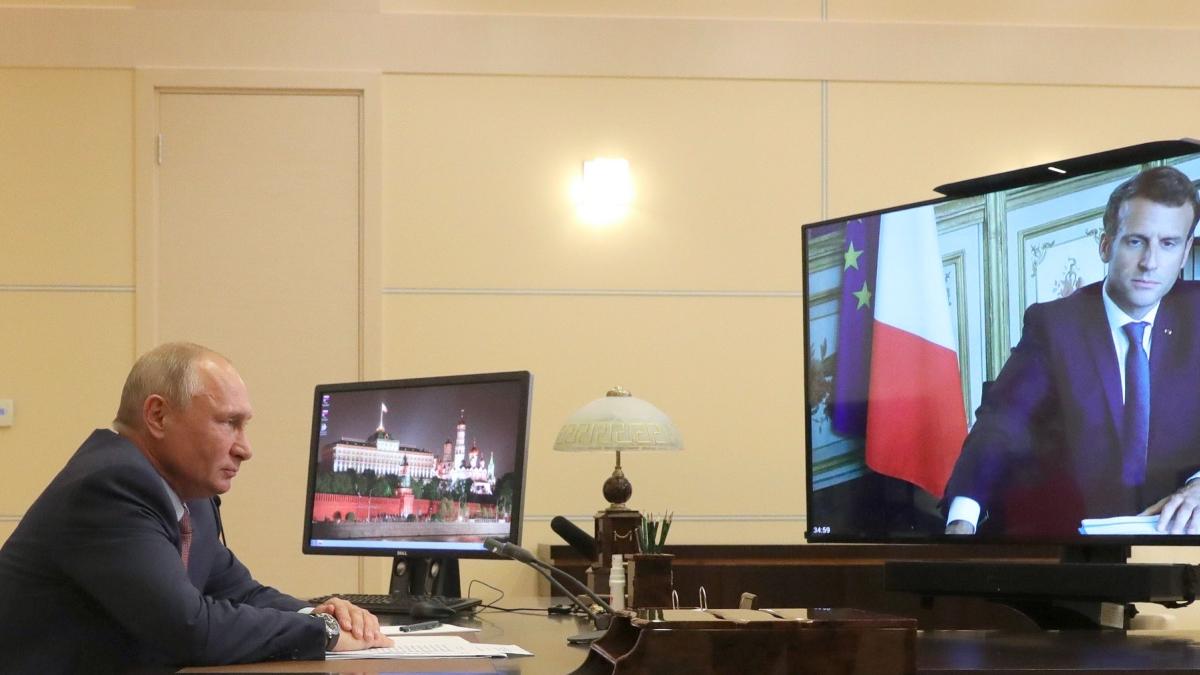 macron si vladimir putin noi discutii despre criza din ucraina si securitatea europei