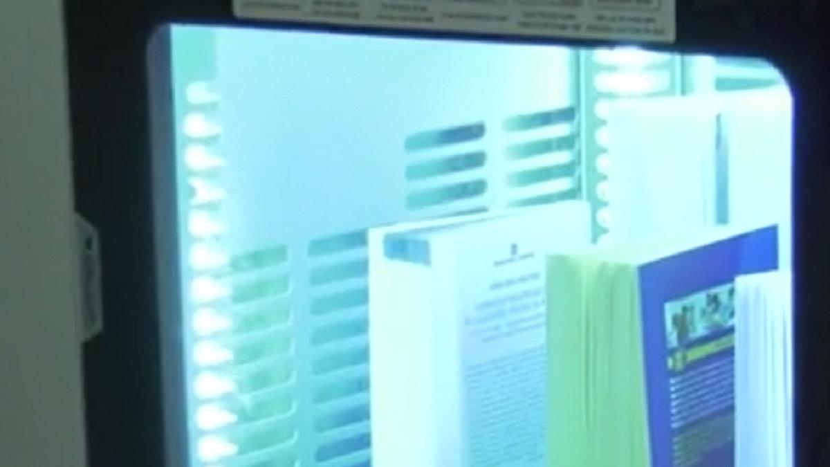 biblioteca oradea sterilizator de carti