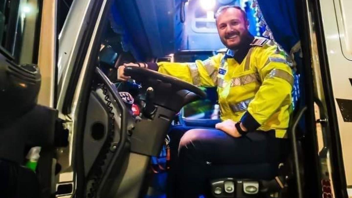 mesaj politist soferi romani tir niciodata avertisment