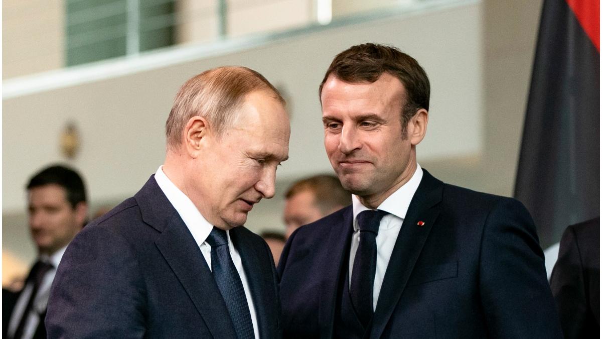 Vladimir Putin / Emmanuel Macron
