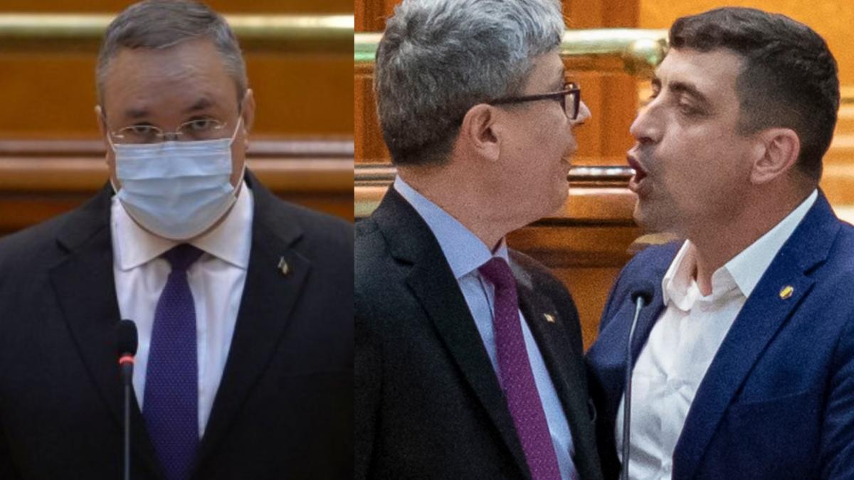 nicolae ciuca george simion parlament