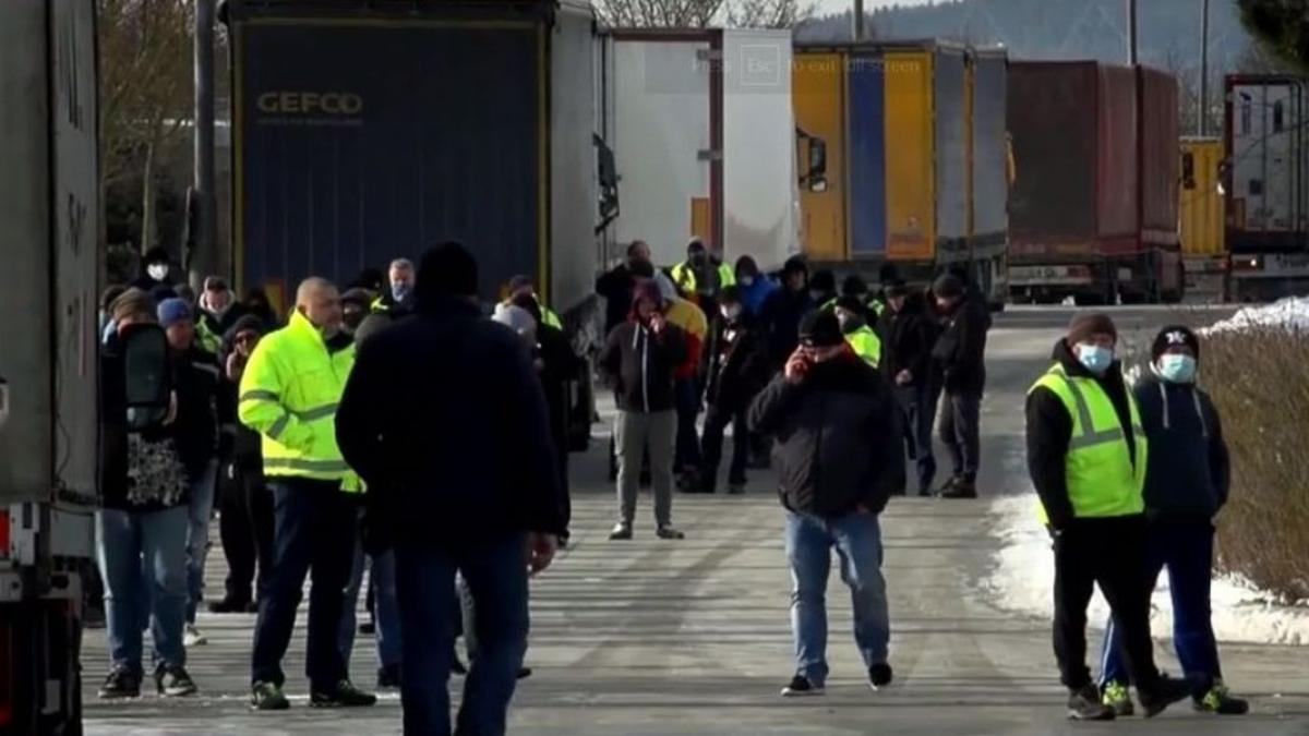 protest transportatori bucuresti