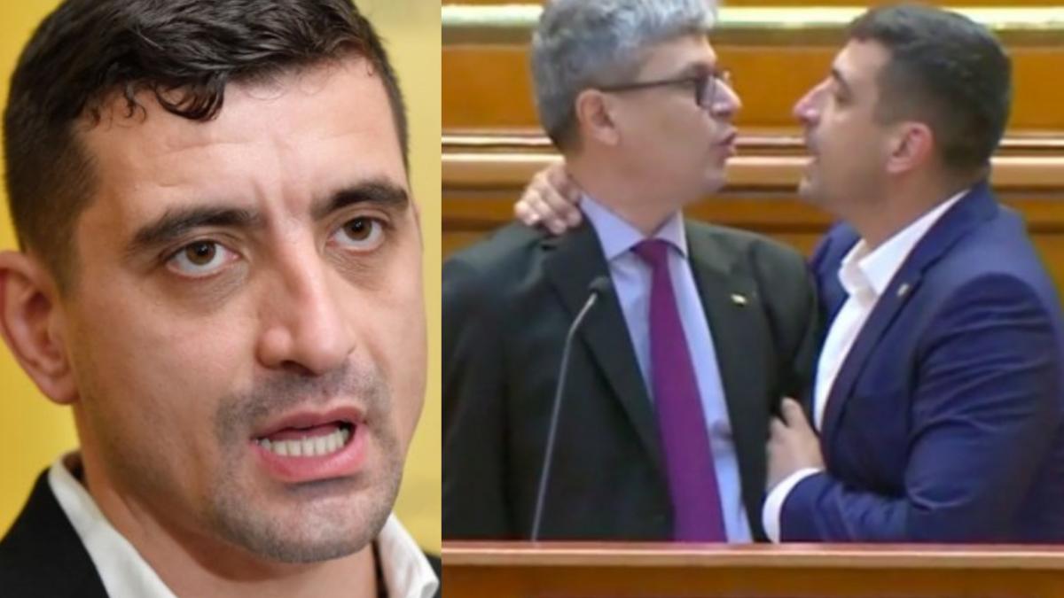 reactia lui george simion dupa ce a fost acuzat ca l a agresat pe ministrul virgil popescu