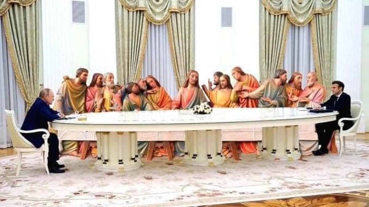 val glume intalnire putin macron