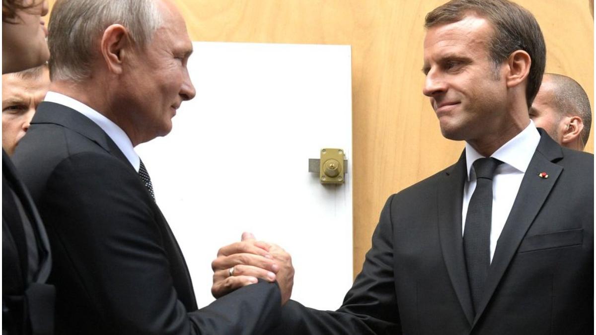 cu ce l a servit la cina putin pe macron carnea de ren printre delicatesele moscovite