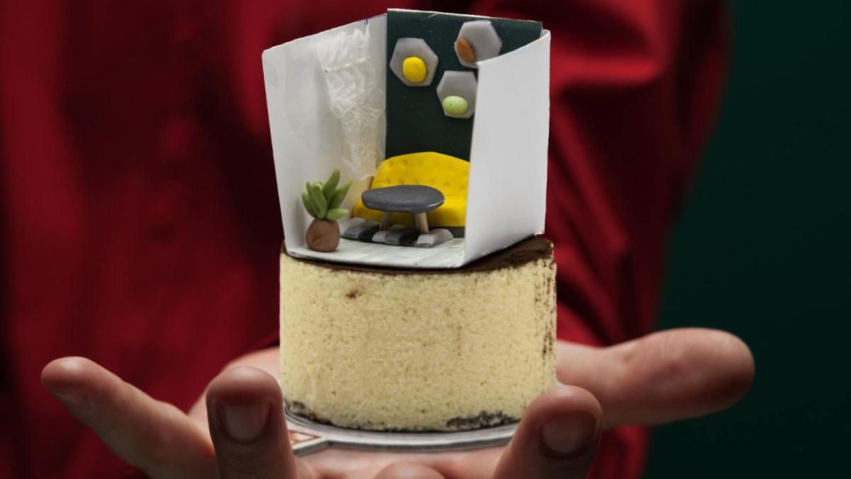 cum arata prajitura inspirata dupa celebra garsoniera din cluj