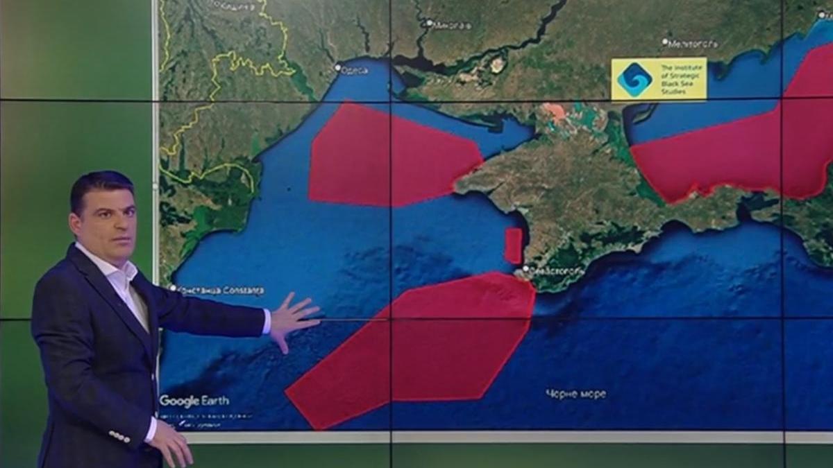 harta arata putin controleaza marea neagra frontiere romania