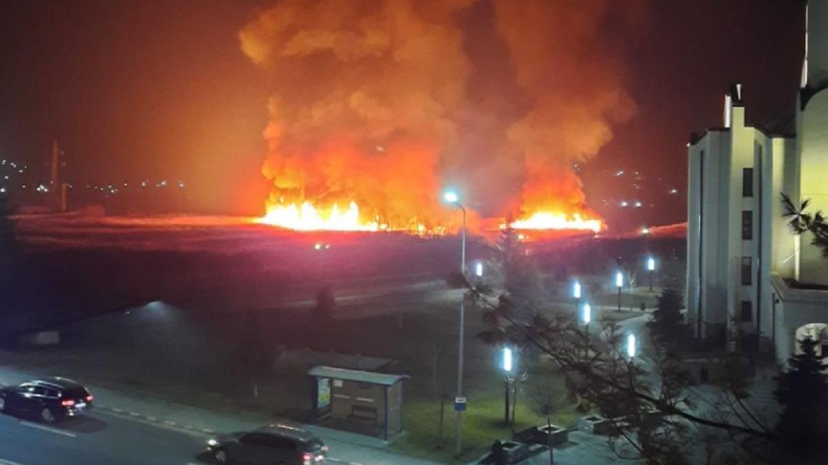 incendiu vegetatie valcea cartier ostroveni