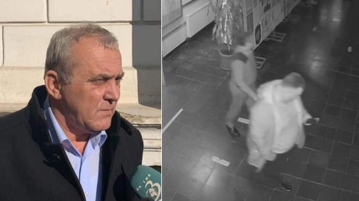 noi imagini primar mioveni atacat interlopi