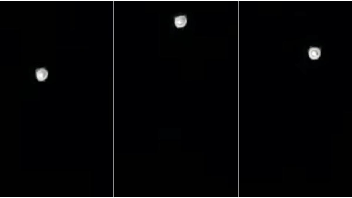 obiect luminos ozn brasov