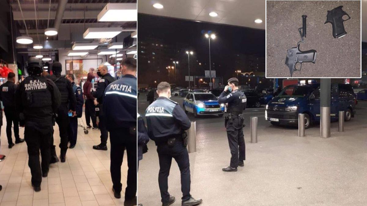 brigada antitero sri politia hot salam pistol magazin bucuresti