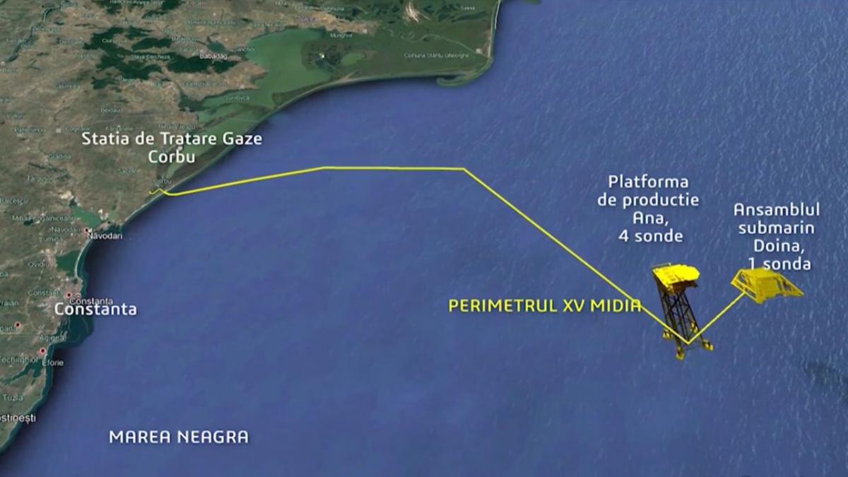 productie gaze naturale midia gas development corbu marea neagra