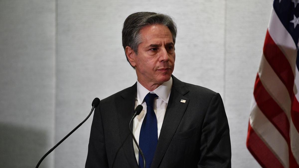 secretarul de stat american antony blinken sua rusia