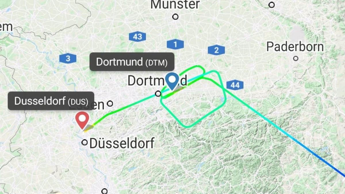 cursa aeriana bucuresti dortmund redirectionata rafale vant pasageri atacuri panica