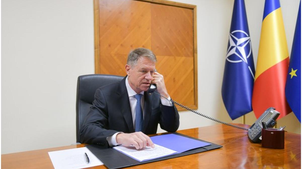 klaus iohannis reactie teleconferina joe biden ucraina situatia securitate critica
