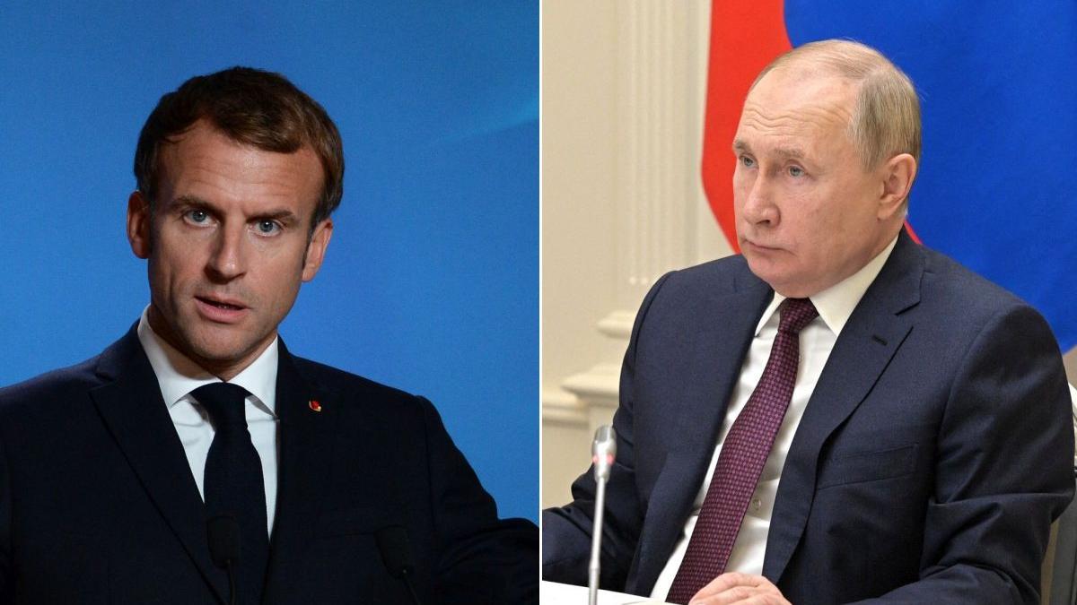 emmanuel macron vladimir putin dialog telefonic rusia ucraina belarus volodimir zelenski