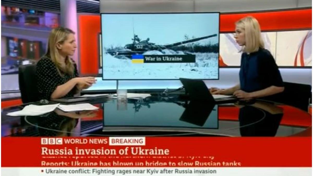 casa bombardata moment jurnalista ucrainiana bbc vazut locuita kiev distrusa