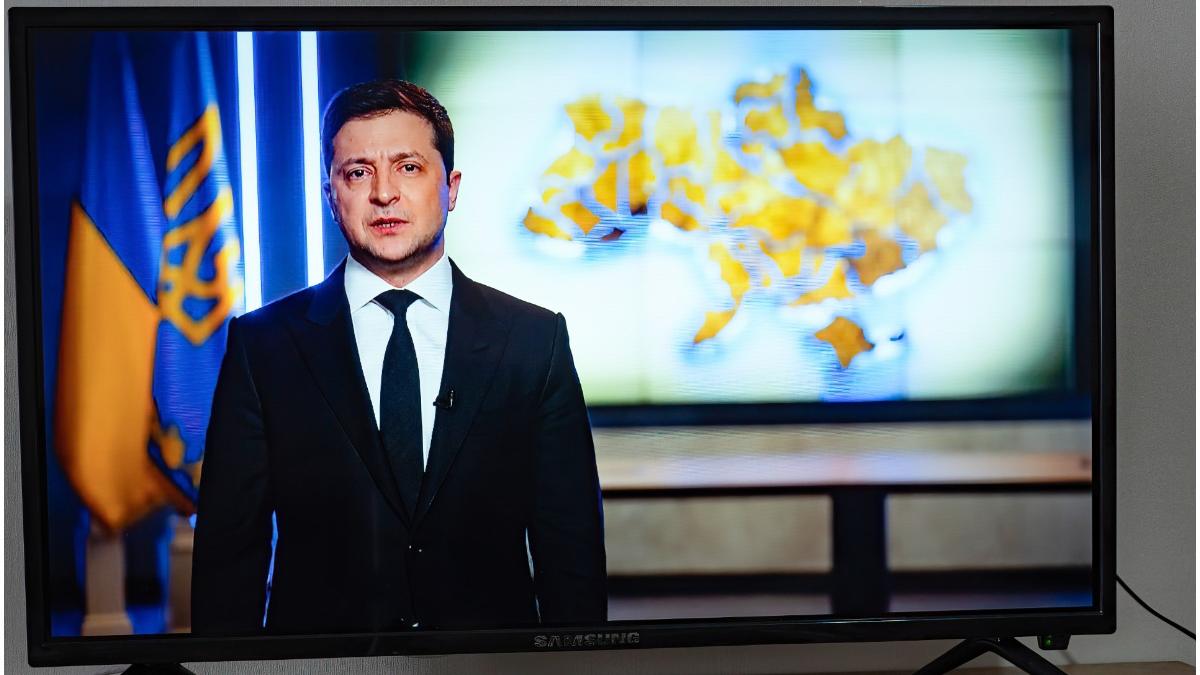 volodimir zelenski mesaj presedinte rus