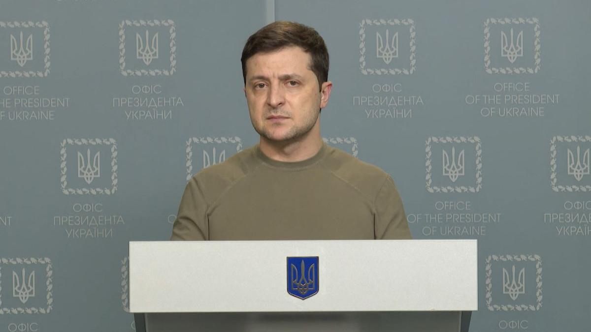 volodimir zelenski presedinte ucraina bilant prima zi razboi rusia