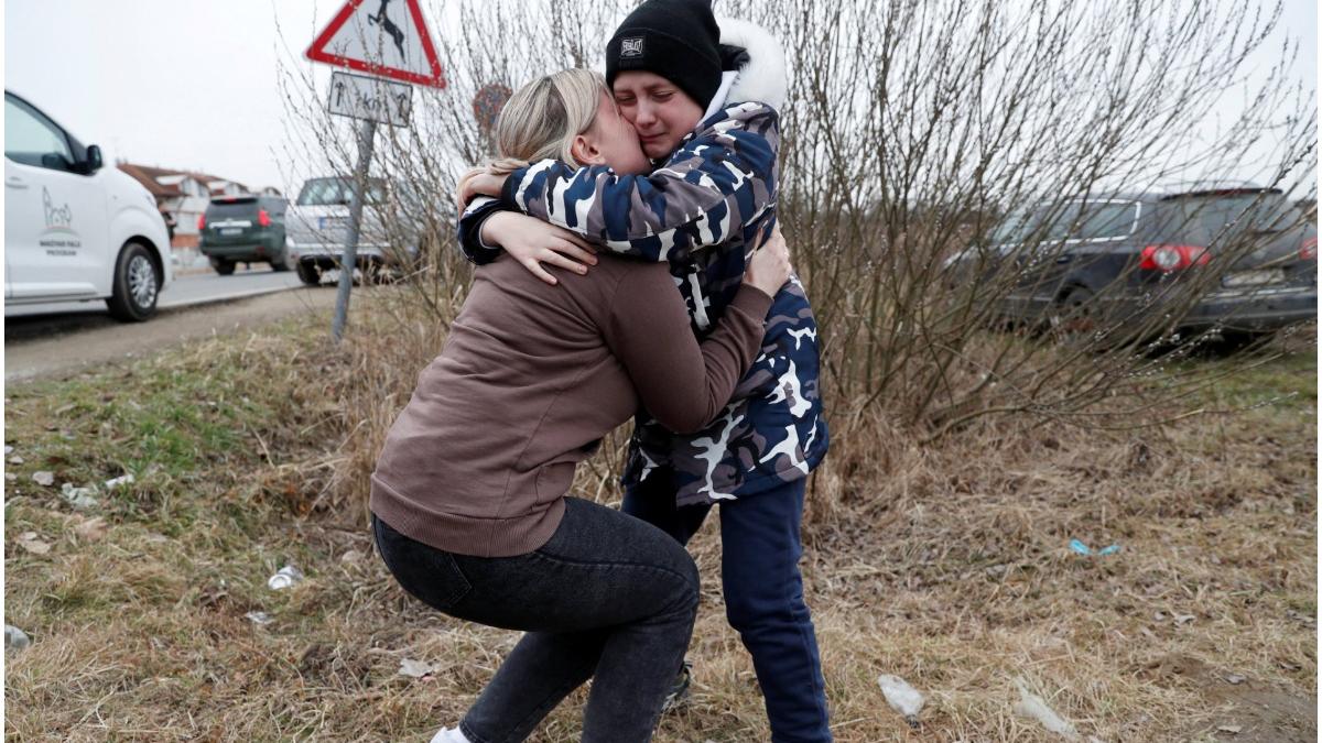 granita ucraina mama aducere siguranta copii strain