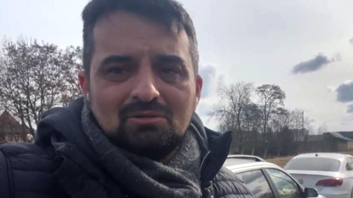 paul ciurari singurul jurnalist blocat trei zile convoi refugiati ucraineni
