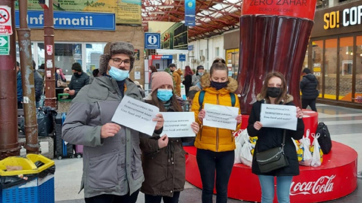 refugiati ucraina gara de nord bucuresti