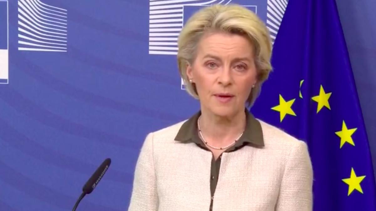 ue inchide complet spatiul aerian rusi ursula von der leyen