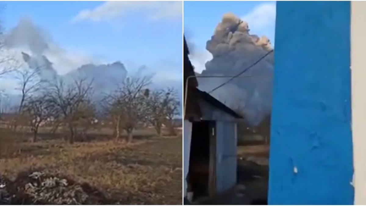 explozie ucraina mariupol bomba vid