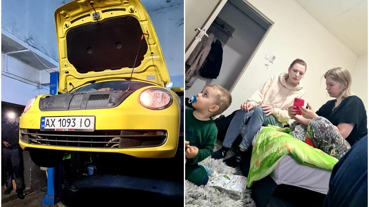 fete 20 ani fugit ucraina ramas masina stricata drum caini pisica romani