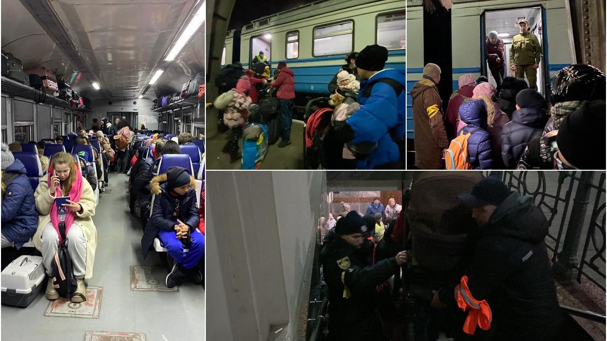 gara lvov refugiati razboi rusia ucraina