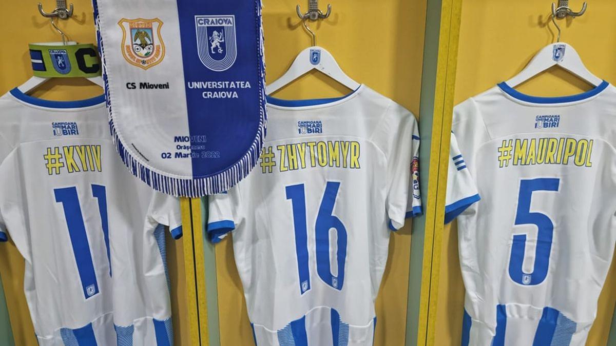 gest emotionant universitatea craiova ucraineni tricouri orase