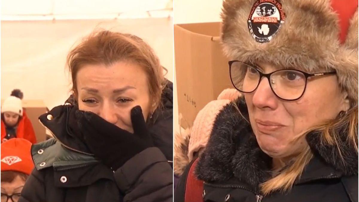 disperare granita mame refugiate copii razboi ucraina