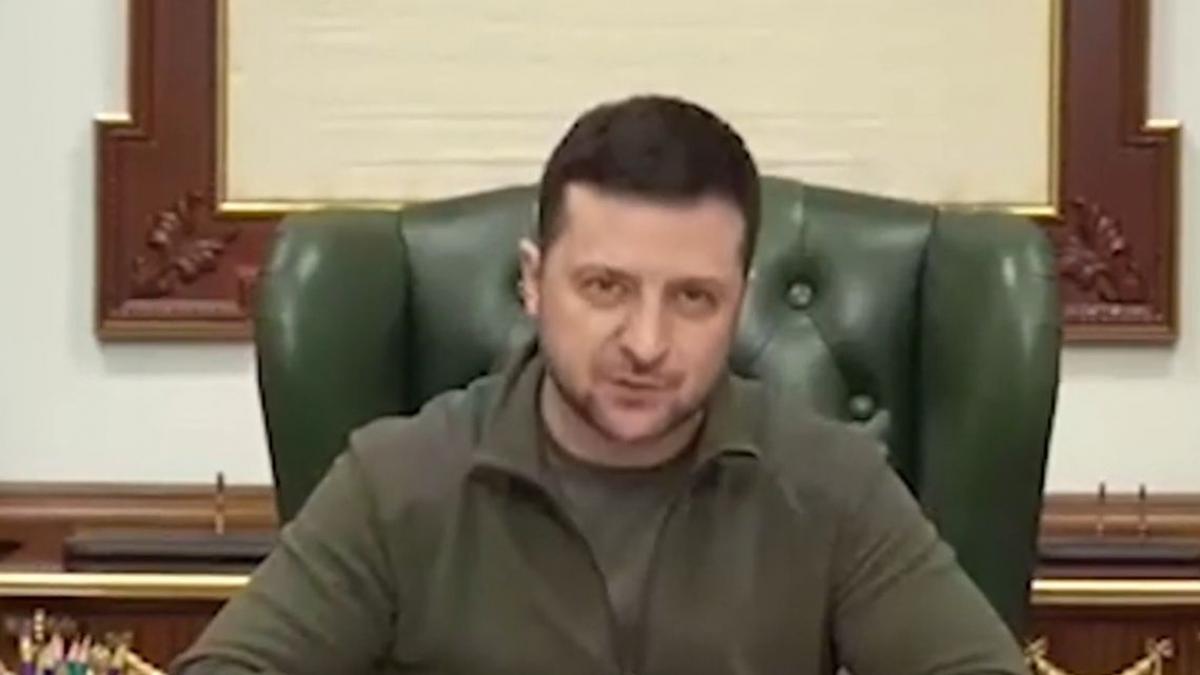 volodimir zelenski mesaj sediu parlament prezidential