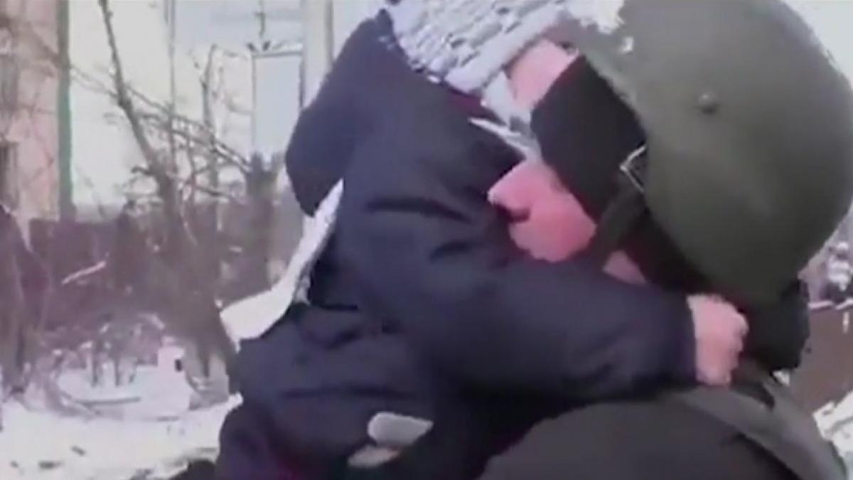 copil lacrimi tata razboi ucraina irpin