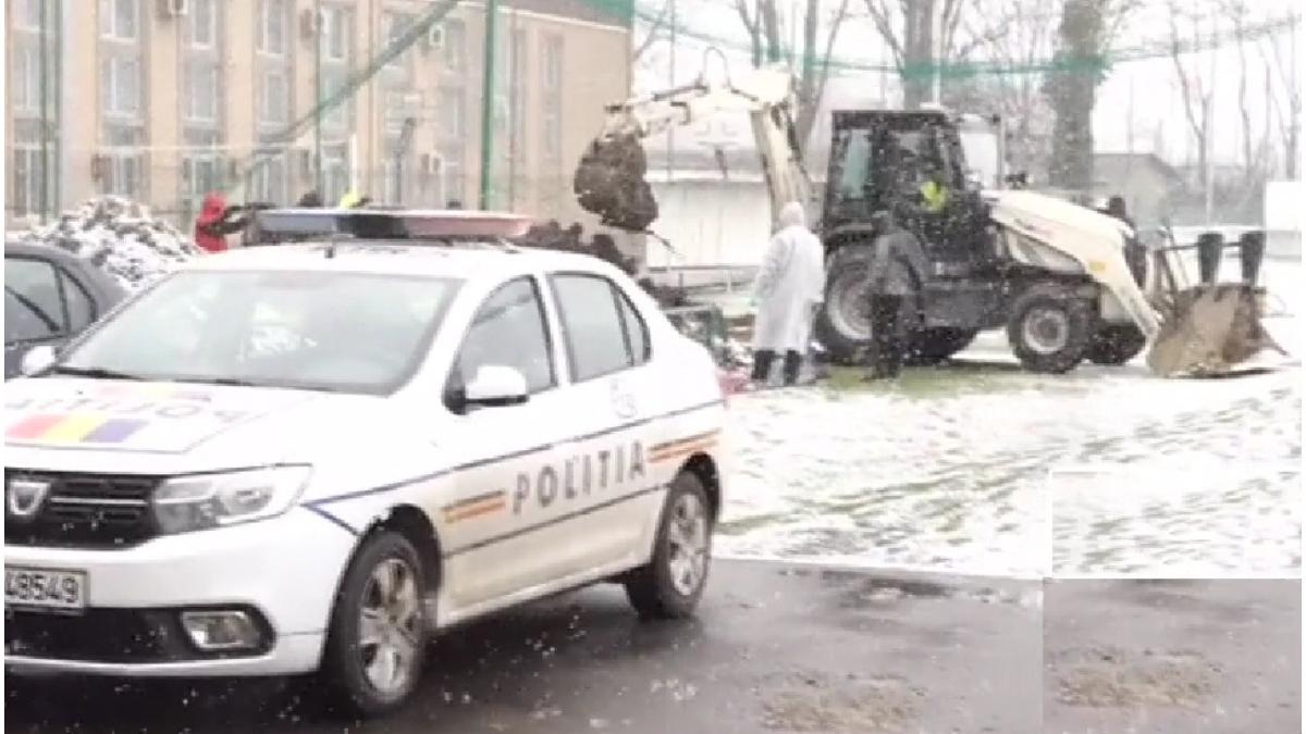 stadionul politistilor excavat in cautarea unui cadavru
