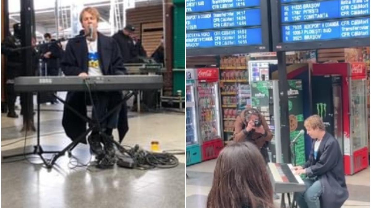 concert gara de nord tom odell refugiati ucraina