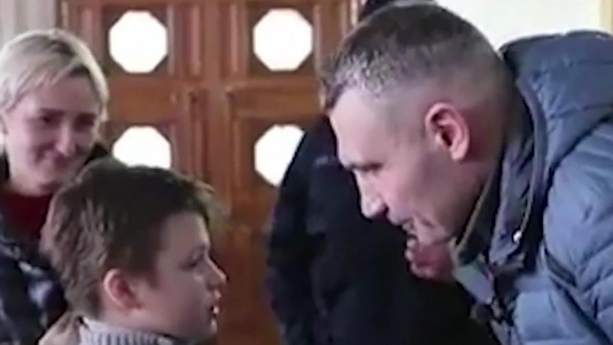 primar kievului mesaj incurajare pusti speriat atacuri razboi ucraina