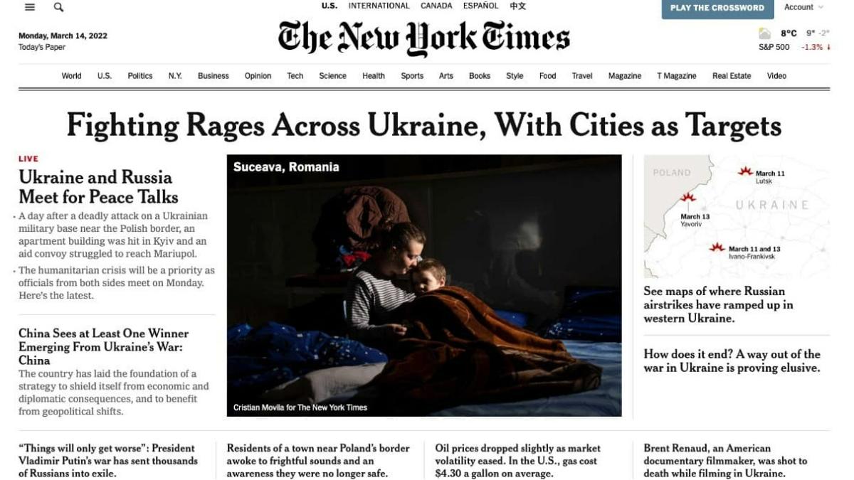 ajutor oferit romani refugiati new york times