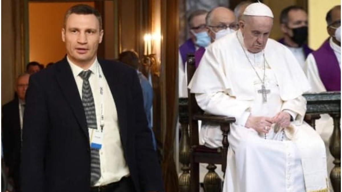 vitali klischko primar kiev trimitere scrisoare papa francisc cerere vizitare capitala ucraina