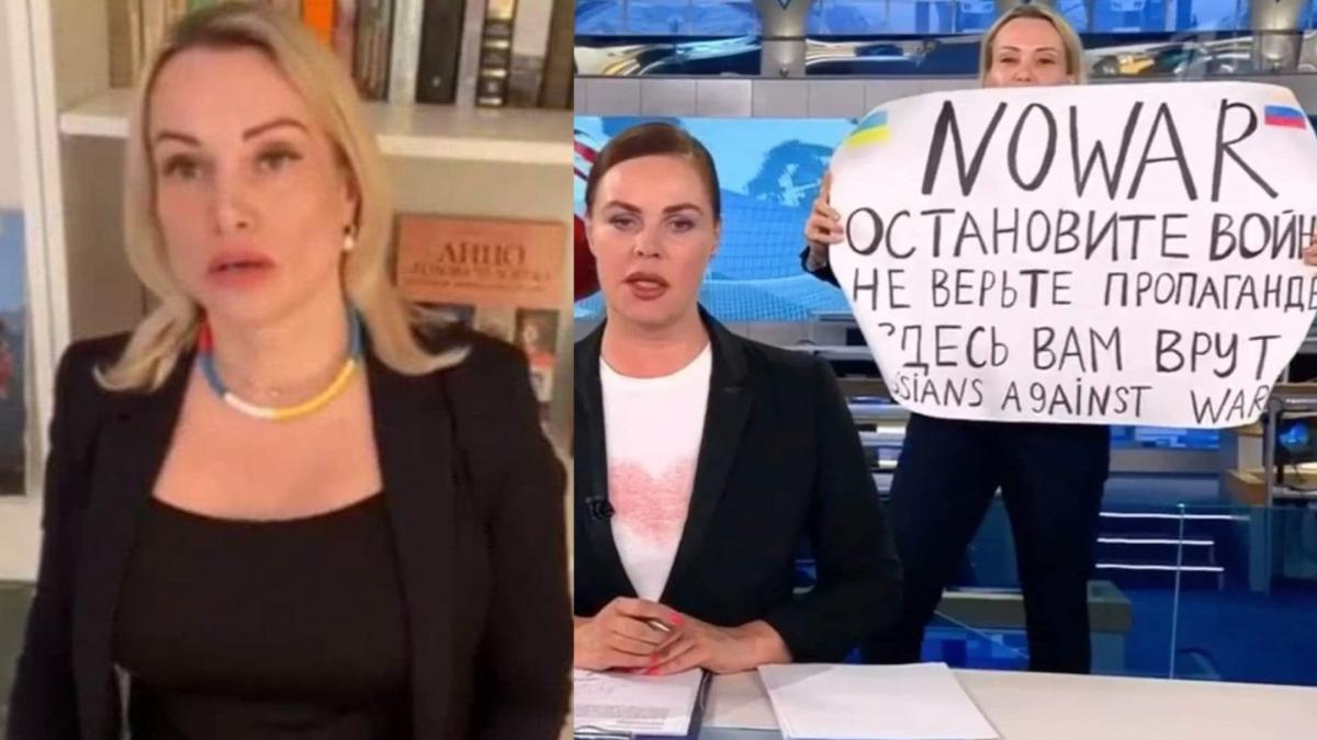 jurnalista protest impotriva razboi televiziune rusa demisia pervii kanal