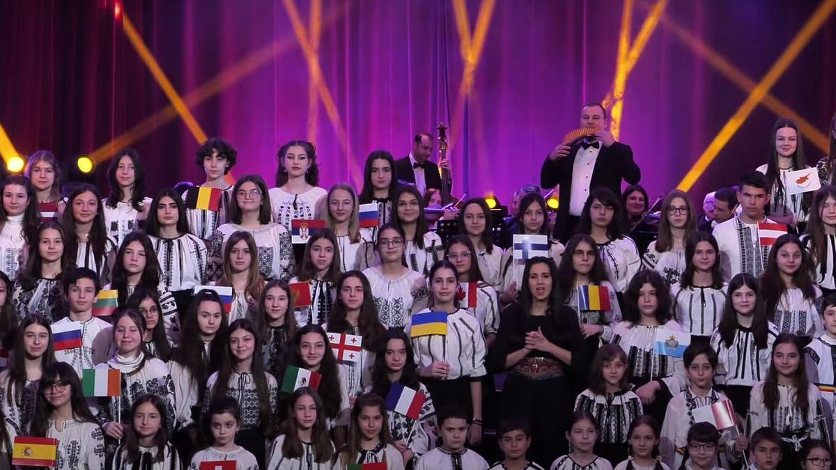 copii cantec orchestra romana de folclor manifest razboi