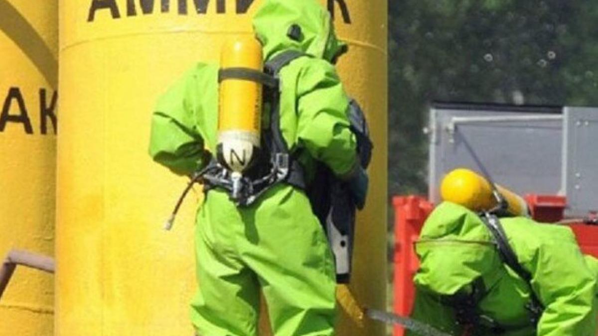 scurgeri amoniac toxic combinat chimic sumi rezervor tone avariat