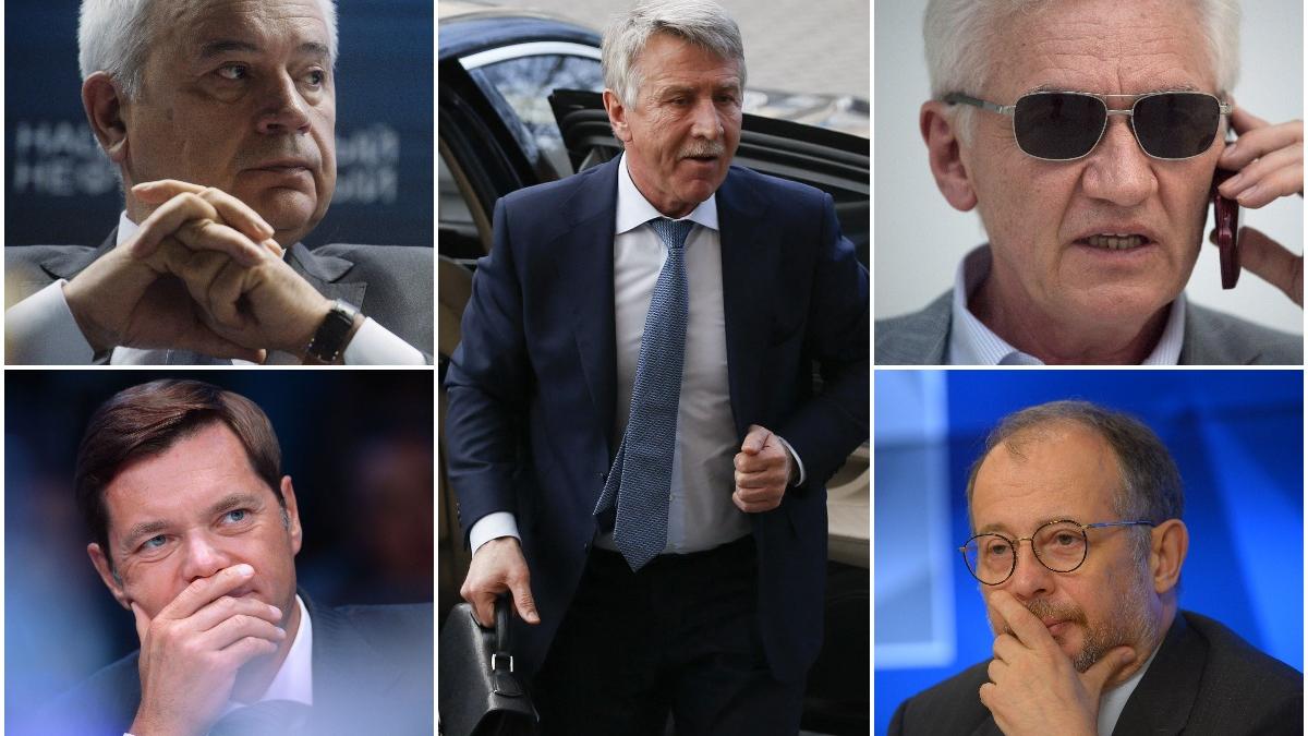 topul pierderilor suferite de oligarhii rusi