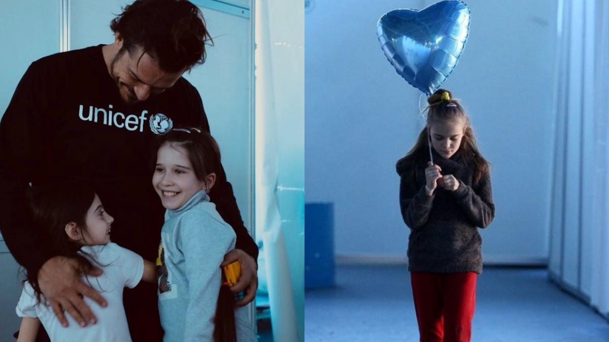 actor orlando bloom moldova sprijin copii refugiati ucraina