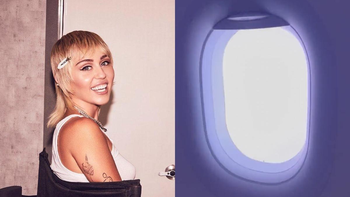 avion miley cyrus lovit fulger concert paraguay
