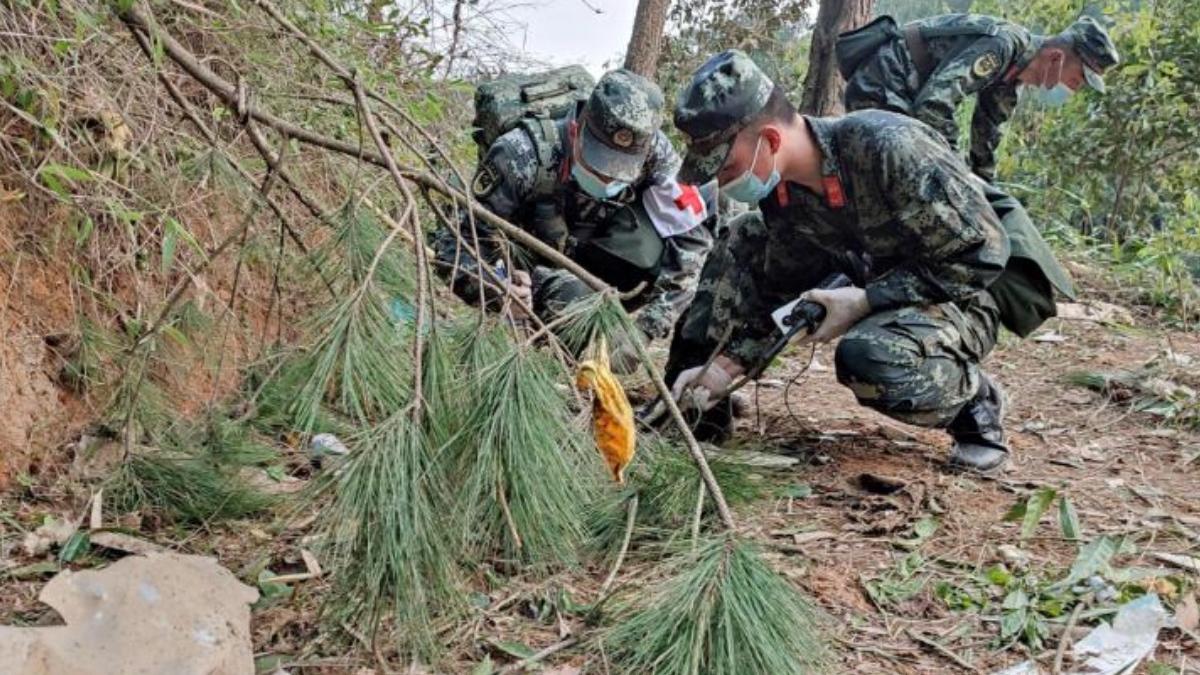 ramasite umane gasite loc prabusire avion 132 persoane bord china