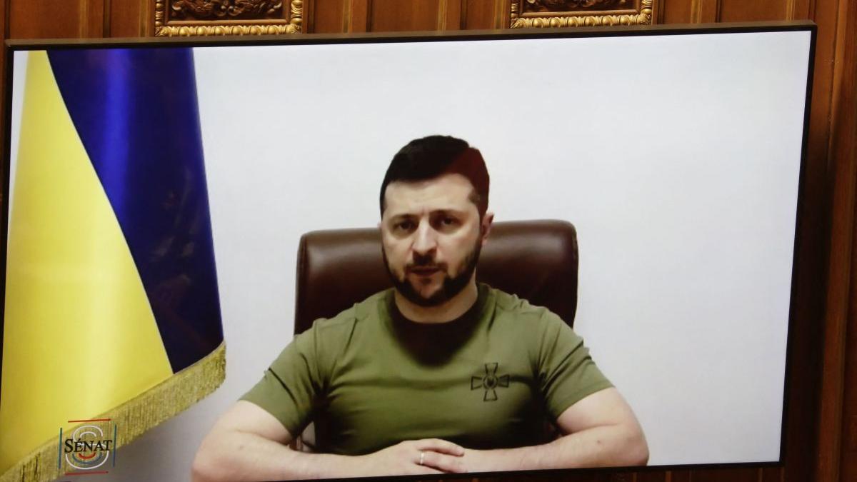 sua volodimir zelenski avioane de lupta refugiati