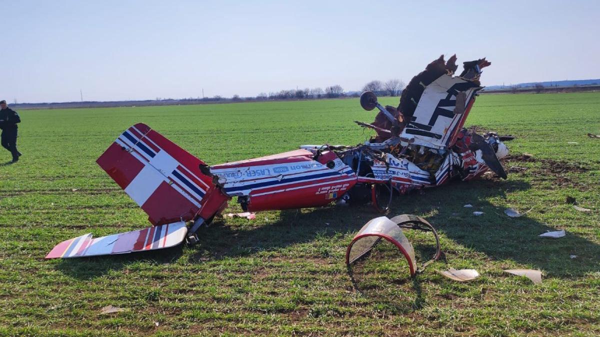 avion prabusit romania