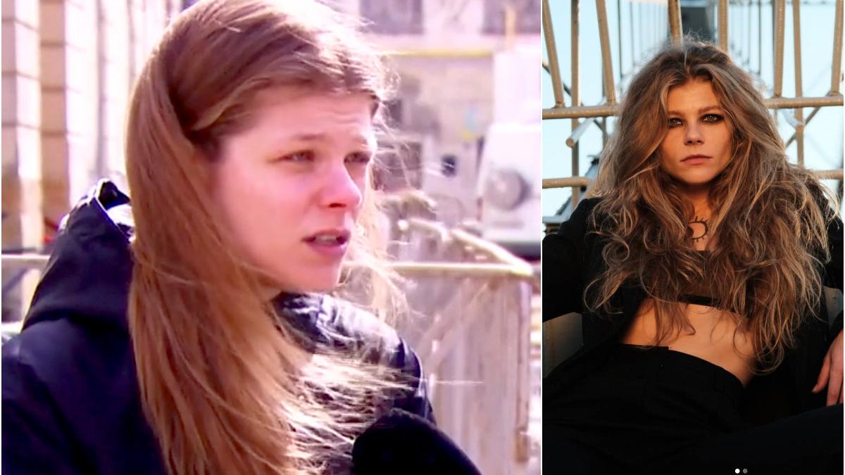 Actrița ucraineancă Anastasia Pustovit, fugită din Kiev din calea