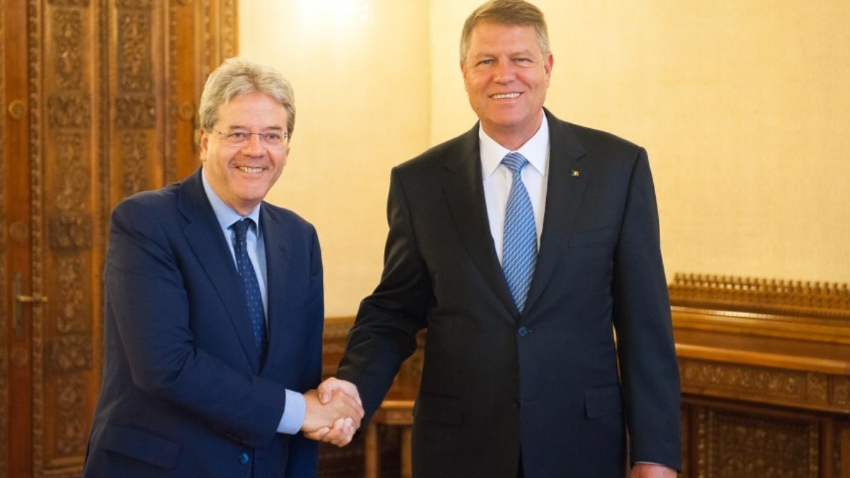 klaus iohannis concluzii dupa intalnirea cu paolo gentiloni